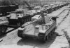 Panzer V Panther Ausf. D medium tanks on rail cars waiting to be shipped to the front, Apr-May...jpg